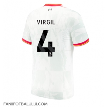 Liverpool Virgil van Dijk #4 Tricou Fotbal Replică 2024-25 Barbati Treilea